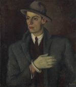 Ivan Radović: Portret mladića sa rukavicom