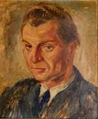Mihajlo Petrov: Portret muškarca plavih očiju