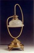 : Lampa sa kristalnim brušenim širmom