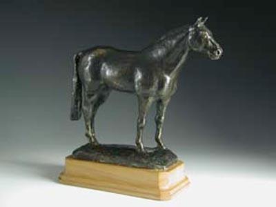 : Bronzana figura konja, nepoznati autor