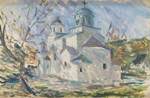 Milorad Ćirić: Crkva manastira Mileševa