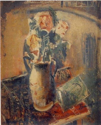 Nikola Graovac: Vaza sa cvećem