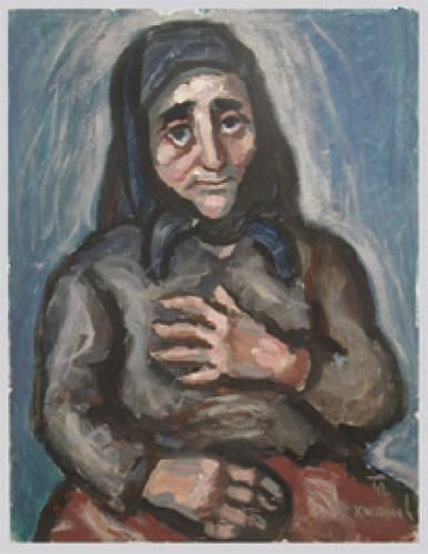 Milan Konjović: Seljanka