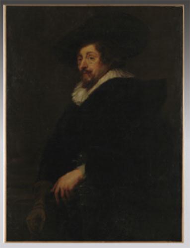 : Portret Sir Peter Paul Rubensa, nepoznat evropski slikar