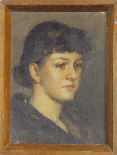 : M.Faltin, Portret devojke