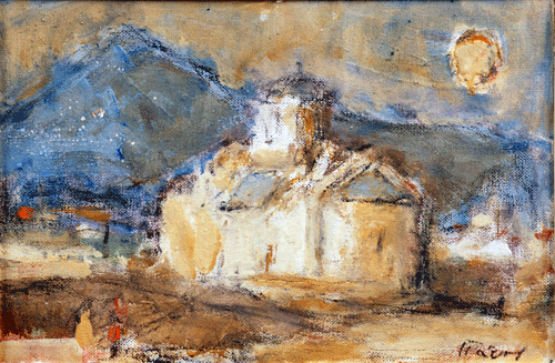 Stojan Pačov: Manastir