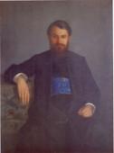 Stevan Aleksić: Umetnikov brat Ivan Aleksić (Portret sveštenika)