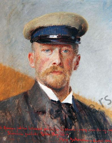 Vlaho Bukovac: Autoportret sa kapetanskom kapom