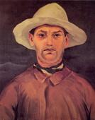 Ignjat Job: Autoportret sa šeširom