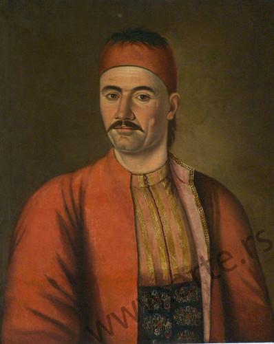 Pavel Đurković: Knez Miloš sa fesom