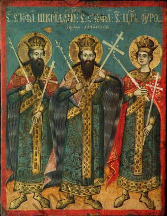 Teodor Simeonov Gruntovović: Sv. Stefan, Stefan Dečanski i car Uroš