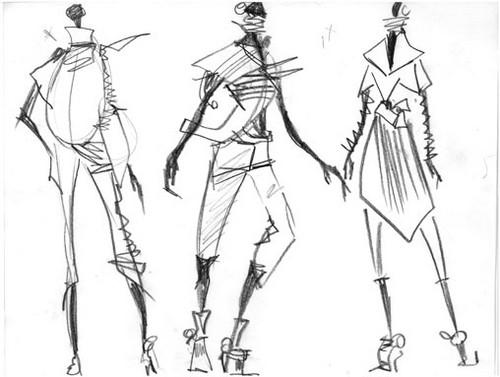 Jovana Malešević: Skica za kostim