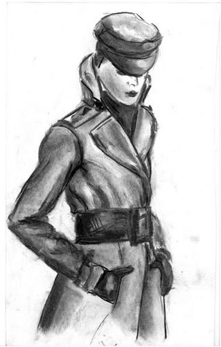 Jovana Malešević: Crtež - skica za kostim