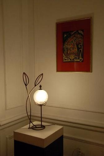 Jovana Malešević: Lampa i crtež, postavka sa izložbe