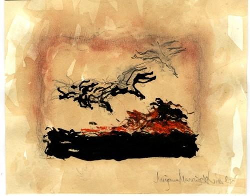 Mirjana Marinšek Nikolić: Zalud me voliš kad od toga stradam (diptih)