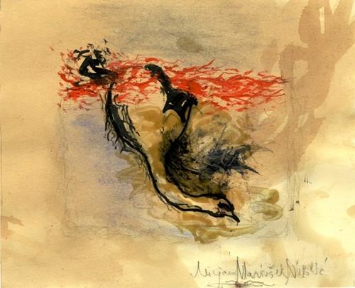 Mirjana Marinšek Nikolić: Zalud me voliš kad od toga stradam (diptih