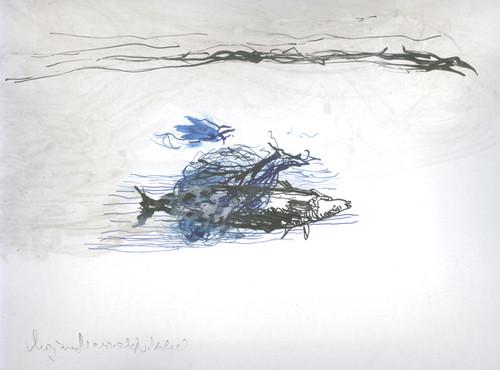 Mirjana Marinšek Nikolić: Plava čaplja namešta neposlušno pero