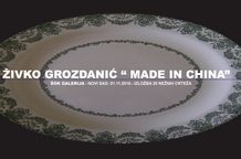 Živko Grozdanić: Made in China