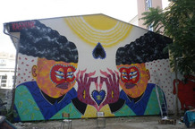 Street Art umetnica Kashnik u Srbiji