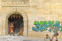 Zemunski salon karikature