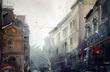 Svetlost u akvarelu Dušana Đukarića