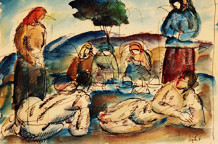 Kolekcija  akvarela Milutina Popovića