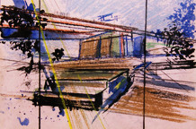 Arion Asllani: Actionart, crteži