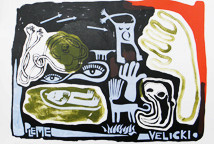 Crteži i grafike Nikole Velickog